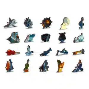 kísérteties tökök éjszaka halloween fa puzzle