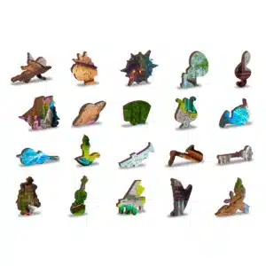 fantázia falu fa puzzle