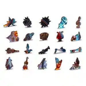 kaszás halloweenja fa puzzle