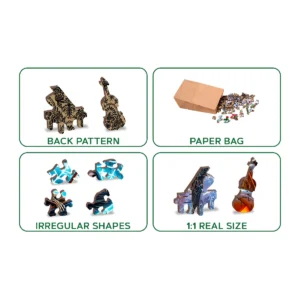 kaszás halloweenja fa puzzle