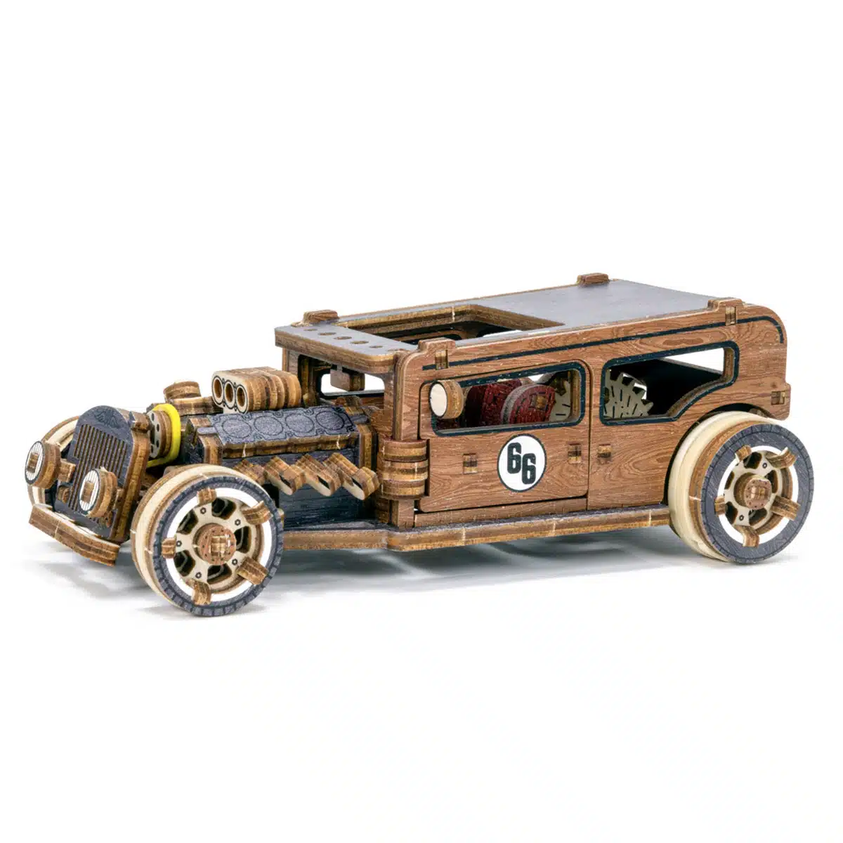 Hot Rod 3d fa puzzle