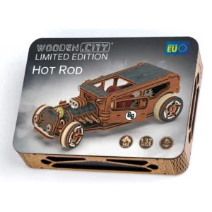 Hot Rod 3d fa puzzle
