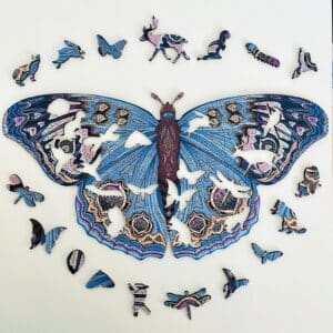 játékos pillangó fa puzzle