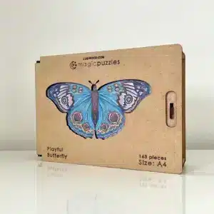 játékos pillangó fa puzzle