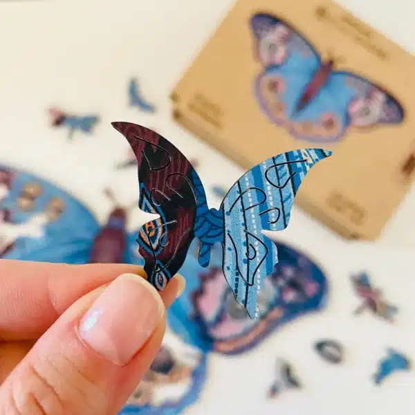 játékos pillangó fa puzzle