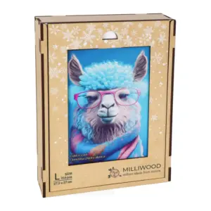 Christina, a pimasz alpaka fa puzzle