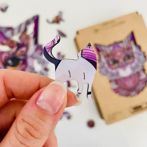 Kíváncsi Macska fa puzzle