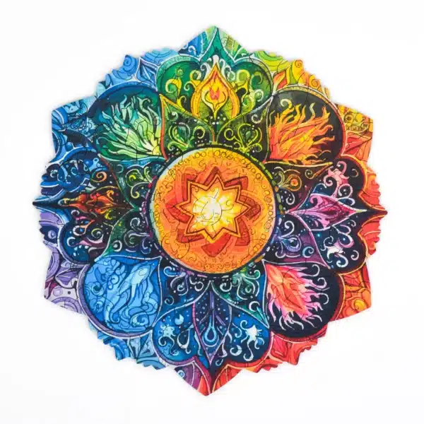 elemek mandala fa puzzle