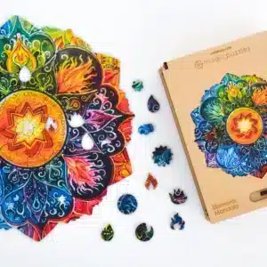 elemek mandala fa puzzle
