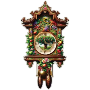 kakukkos óra fa puzzle