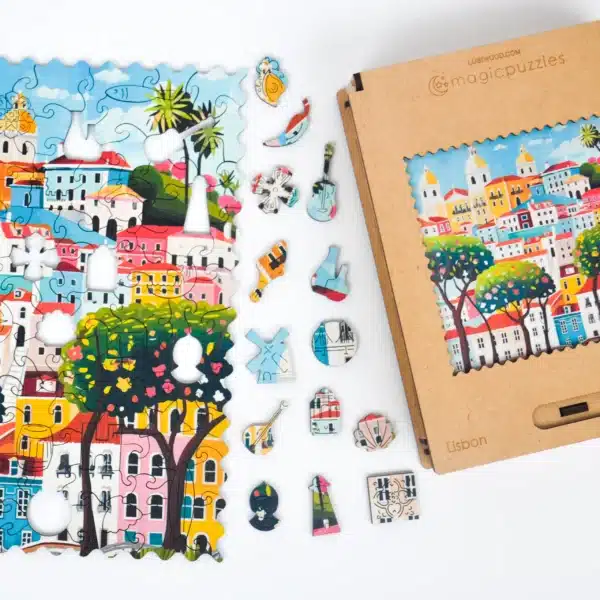 Lisszabon fa puzzle