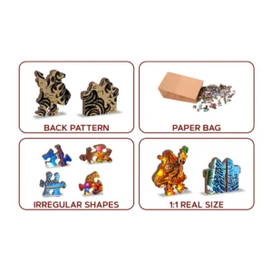 karácsony szenteste mikulás télapó varázsa fa puzzle