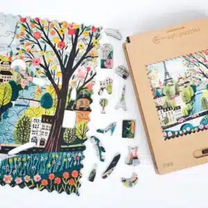 Párizs fa puzzle