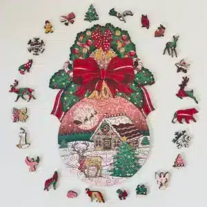 téli tündérmese fa puzzle