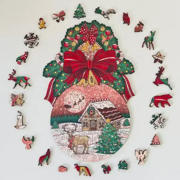 téli tündérmese fa puzzle