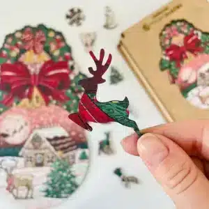 téli tündérmese fa puzzle