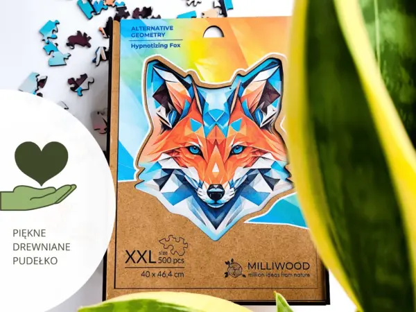 alternativ geomatria hipnotikus róka fa puzzle