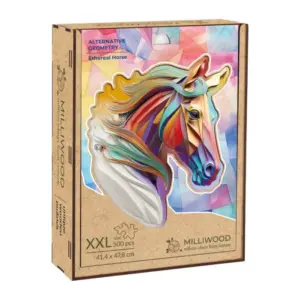 légies ló fa puzzle