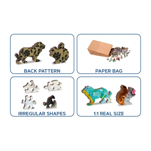 üdvözöl a dzsungel f apuzzle