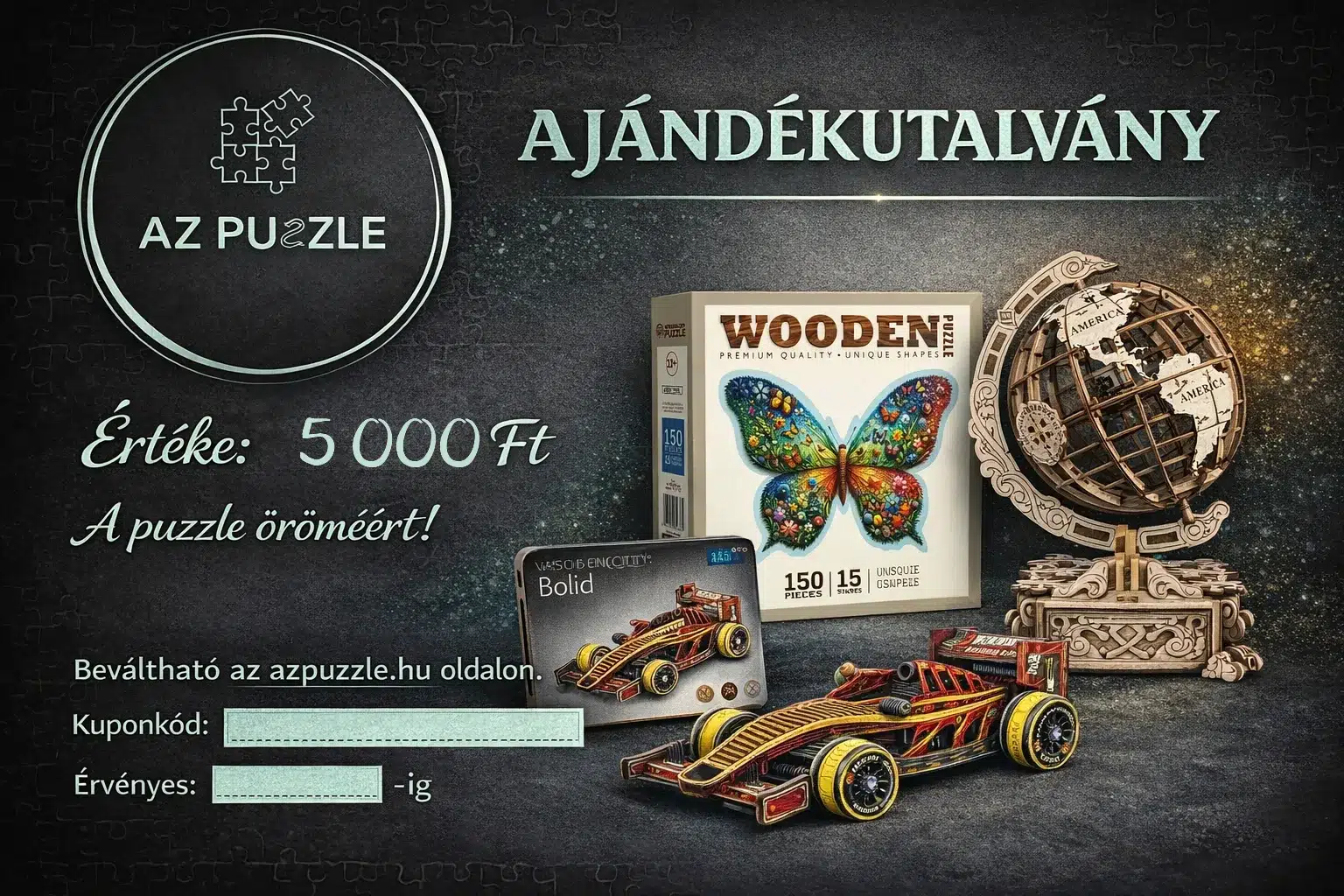 ajándékutalvány 5000 Ft értékben