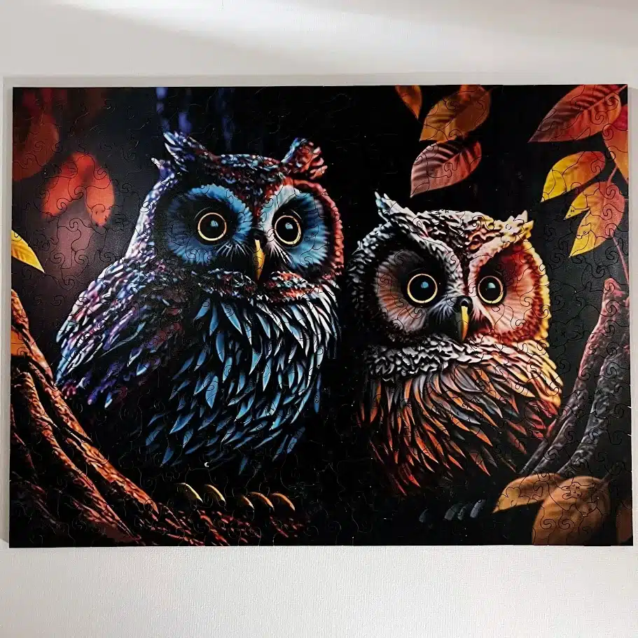 baglyok birodalma fa puzzle