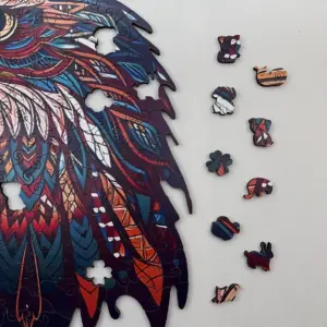 fenséges sas fa puzzle