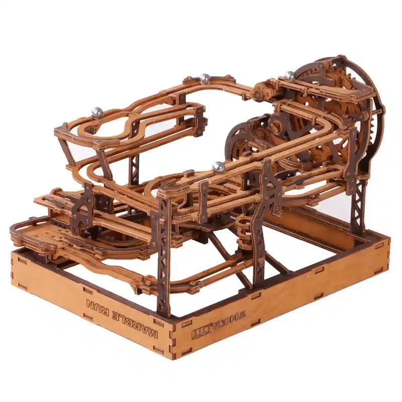 golyópálya 3d fa puzzle