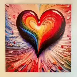 izzó szív fa puzzle