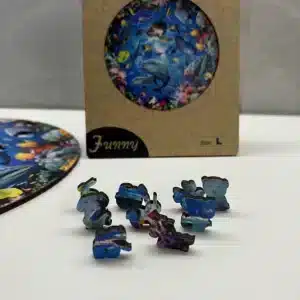 óceán lakói fa puzzle