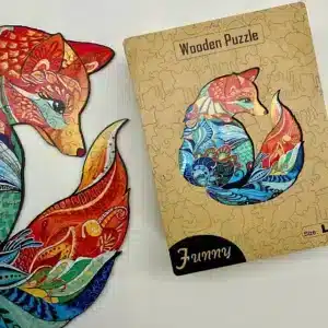 szelíd róka fa puzzle