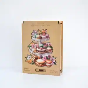 Virágos Finomságok fa puzzle 154 db