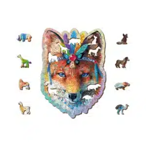 misztikus róka fa puzzle