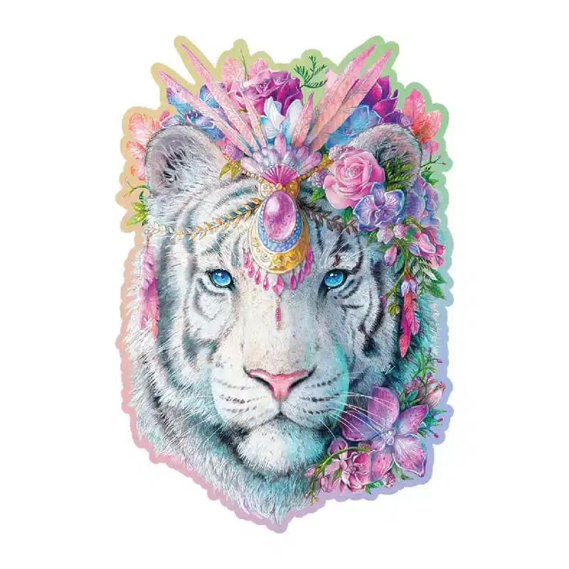 misztikus tigris fa puzzle