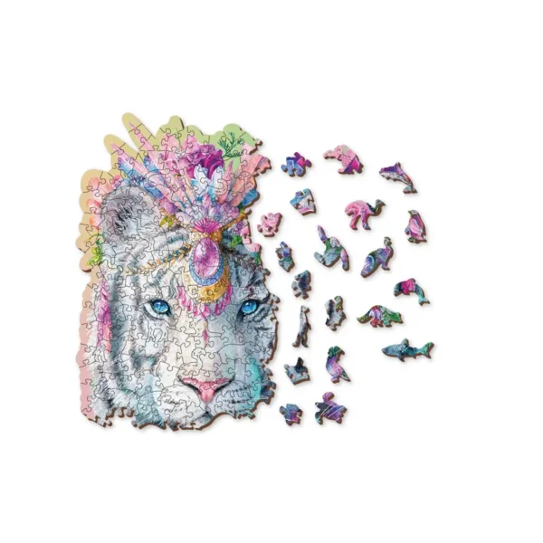 misztikus tigris fa puzzle