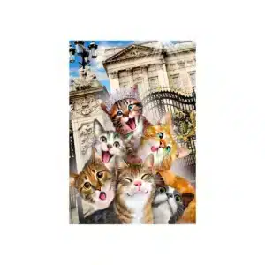 cicák Londonban fa puzzle