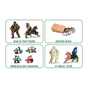 kincskereső fa puzzle