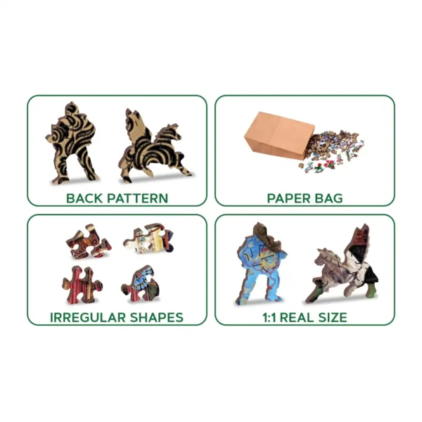 múzeum polca fa puzzle