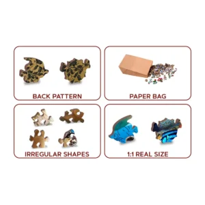 óceáni élet fa puzzle