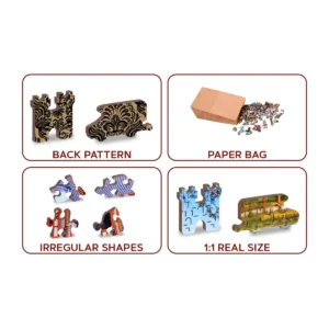 Byodo-in Templom fa puzzle