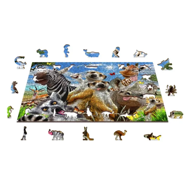 üdvözöl Afrika fa puzzle