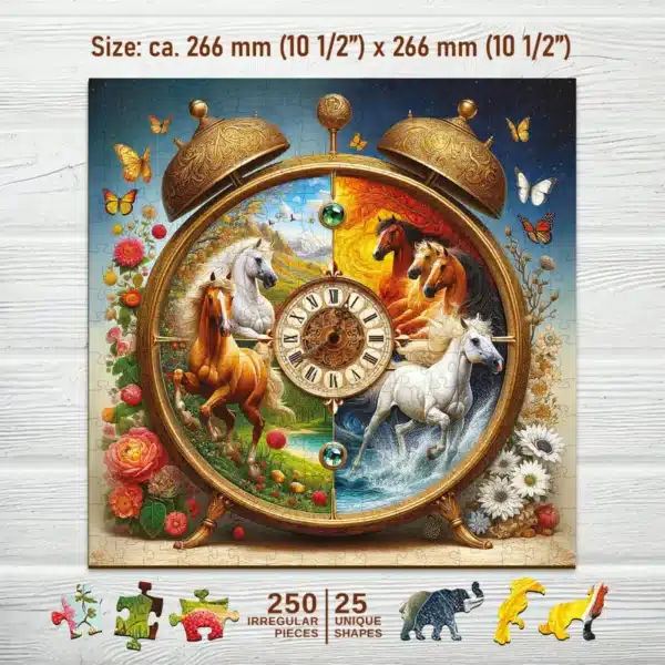 idő vágtája fa puzzle