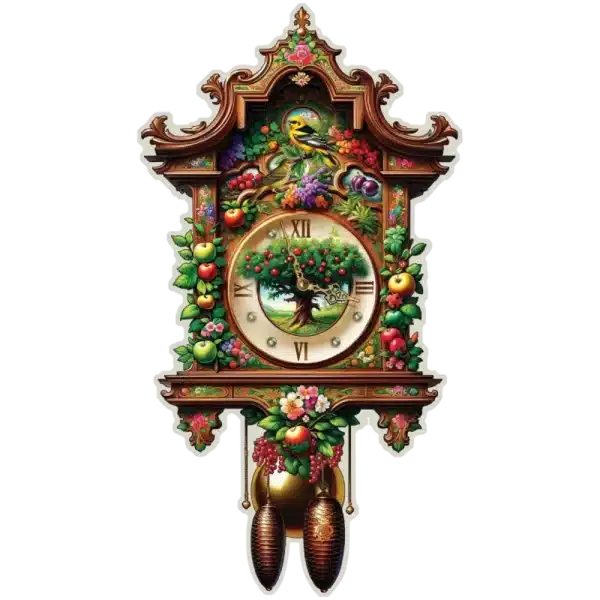 kakukkos óra fa puzzle